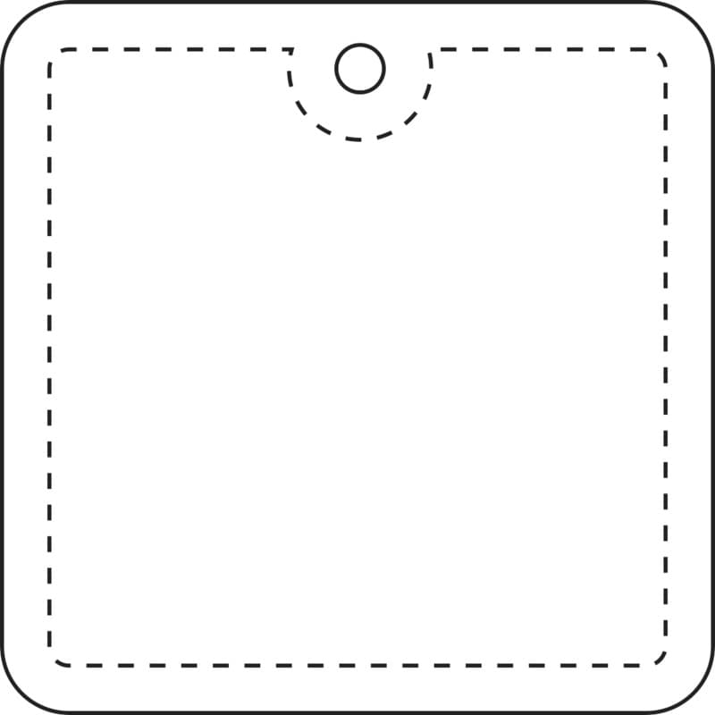 RFX™ H-20 square reflective PVC hanger 3