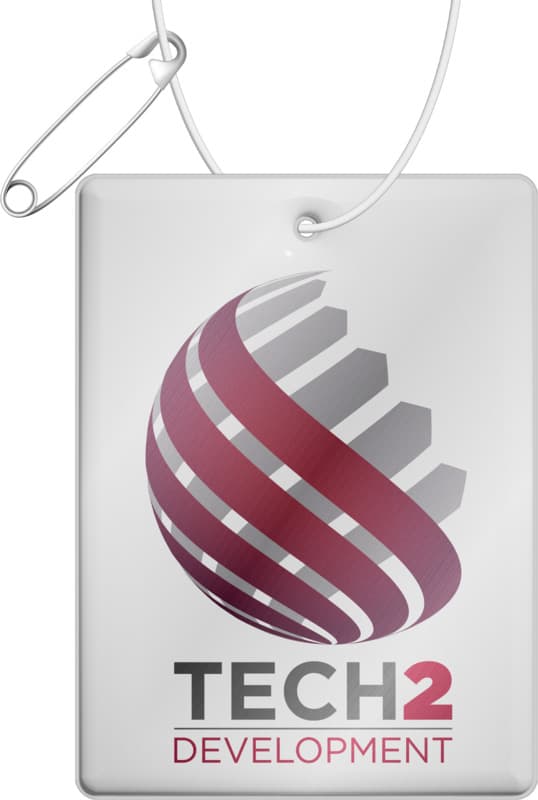 RFX™ H-12 rectangular lightweight reflective PVC hanger - large 4