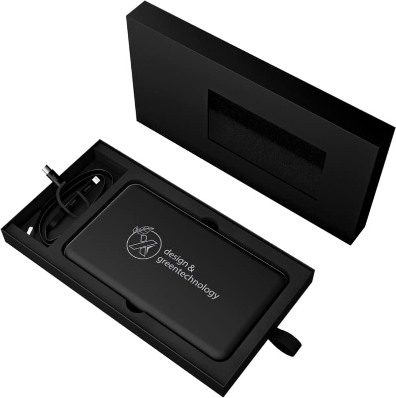 SCX.design P29 5000 mAh light-up solar pocket power bank 5