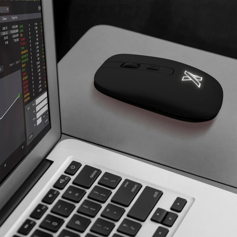 SCX.design O22 antibacterial light-up logo wireless mouse 5