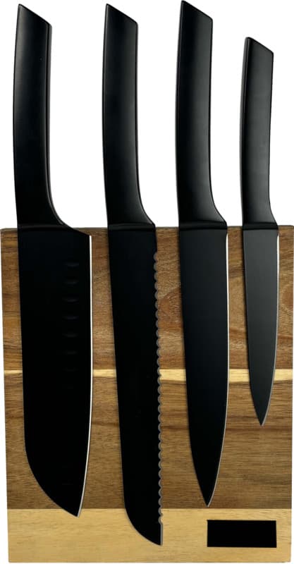 SCX.design K04 kitchen knives and cutting board set 3