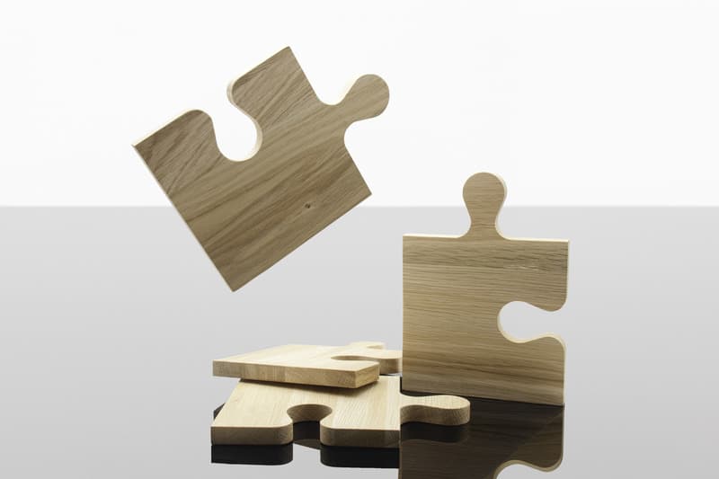 SCX.design K05 oak puzzle cutting board 4