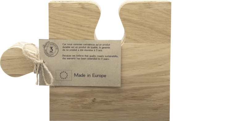 SCX.design K05 oak puzzle cutting board 2