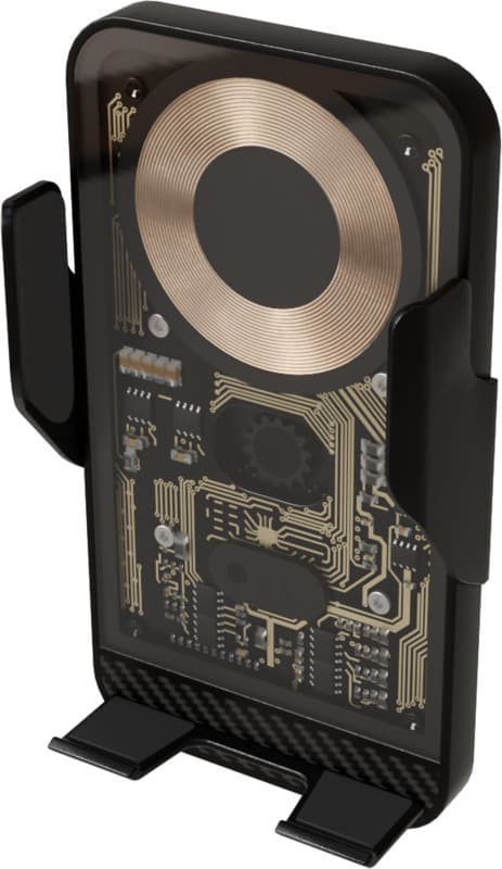 SCX.design V40 15W wireless car charger/phone holder 5