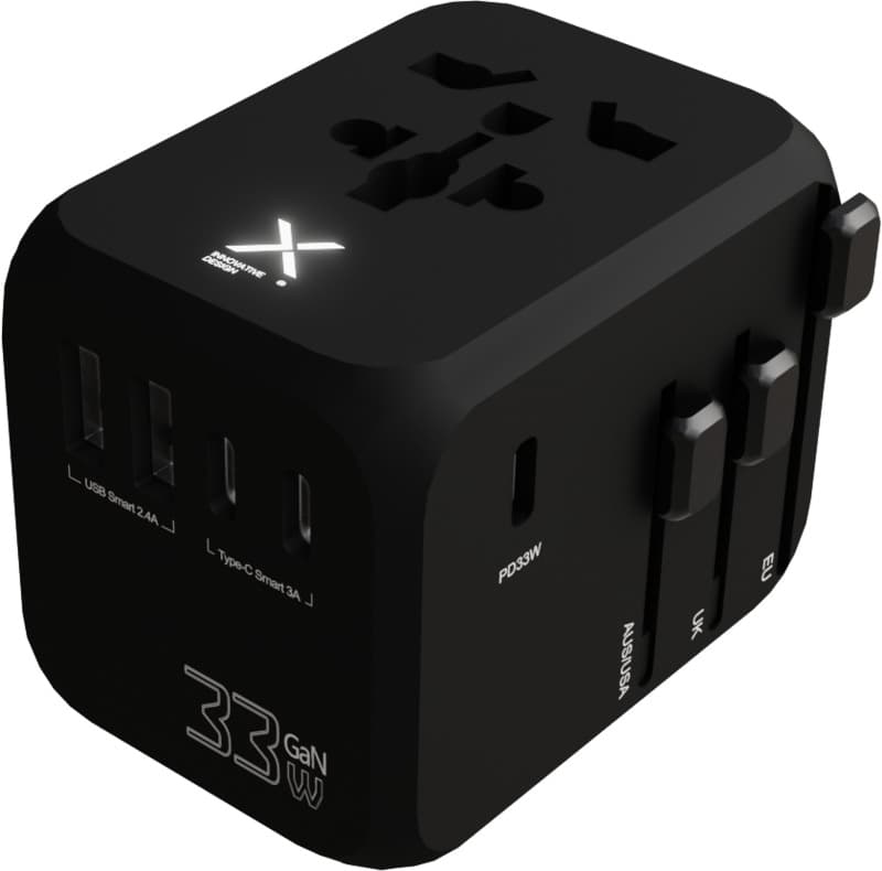 SCX.design T16 universal travel adapter