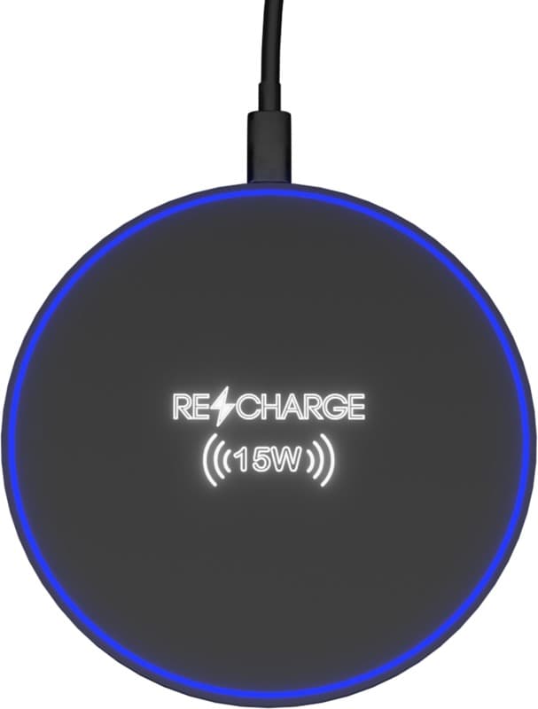 SCX.design W2115W light-up logo wireless charging pad 4