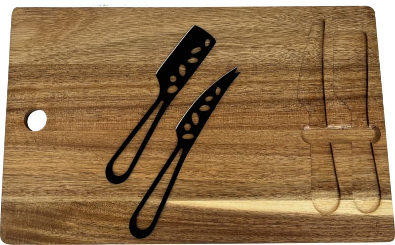 SCX.design K06 cheese board and knives set 4