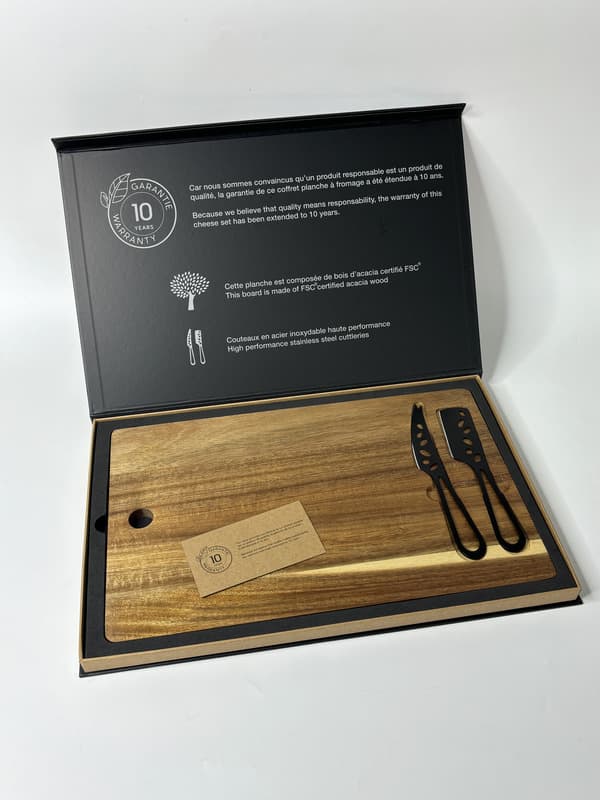 SCX.design K06 cheese board and knives set 5