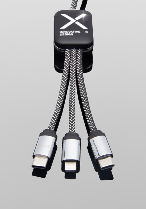 SCX.design C33 60W Type-C charging cable with dual light-up logo  4