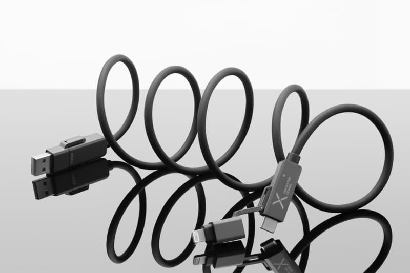 SCX.design C59 100W magnetic silicone charging cable 5