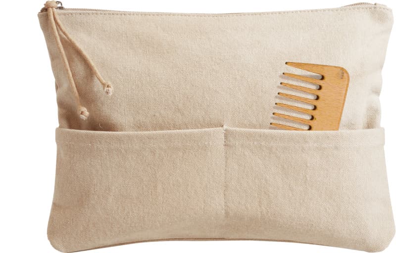 Citizen Green Zipzip organic cotton accessory pouch 2