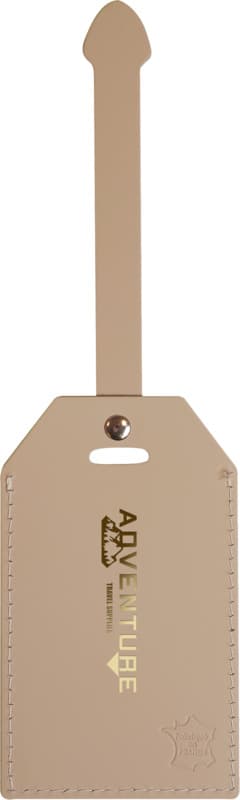 Citizen Green Milou recycled leather luggage tag 4