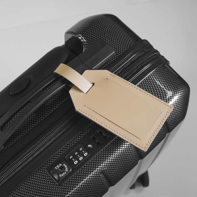 Citizen Green Milou recycled leather luggage tag 2