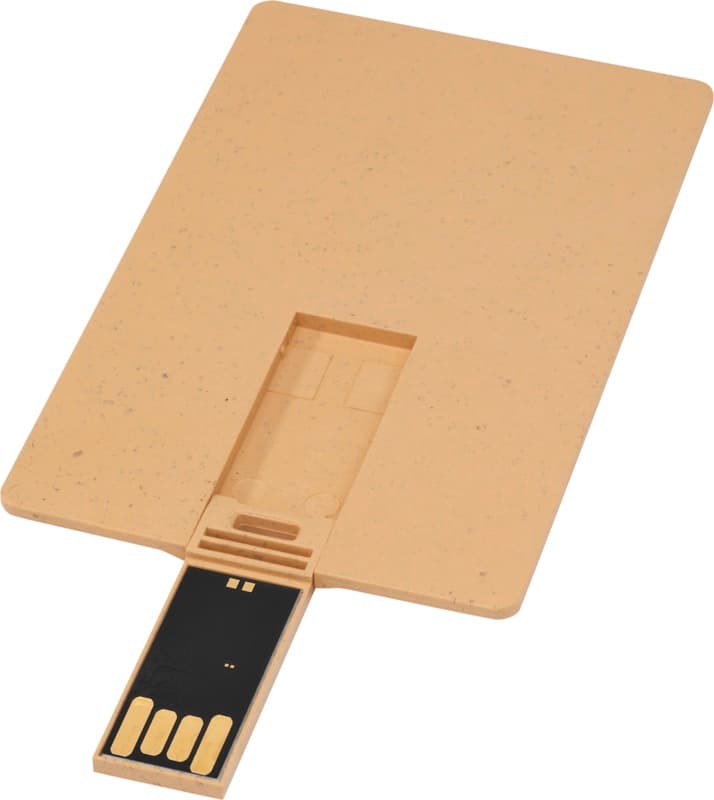Rectangular degradable credit card USB