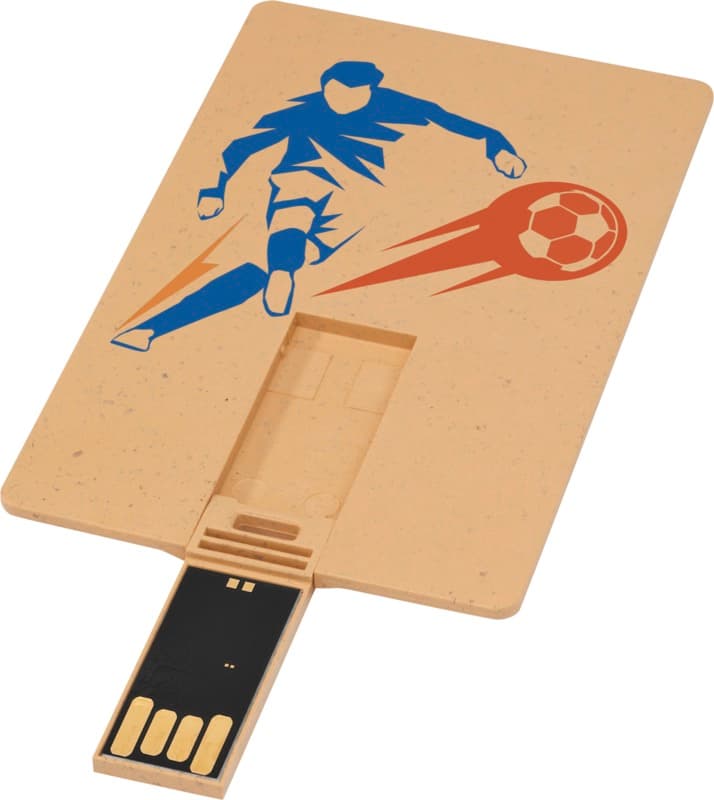 Rectangular degradable credit card USB 5