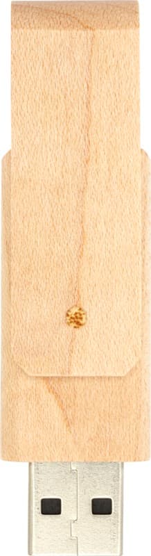 Rotate wooden USB 3