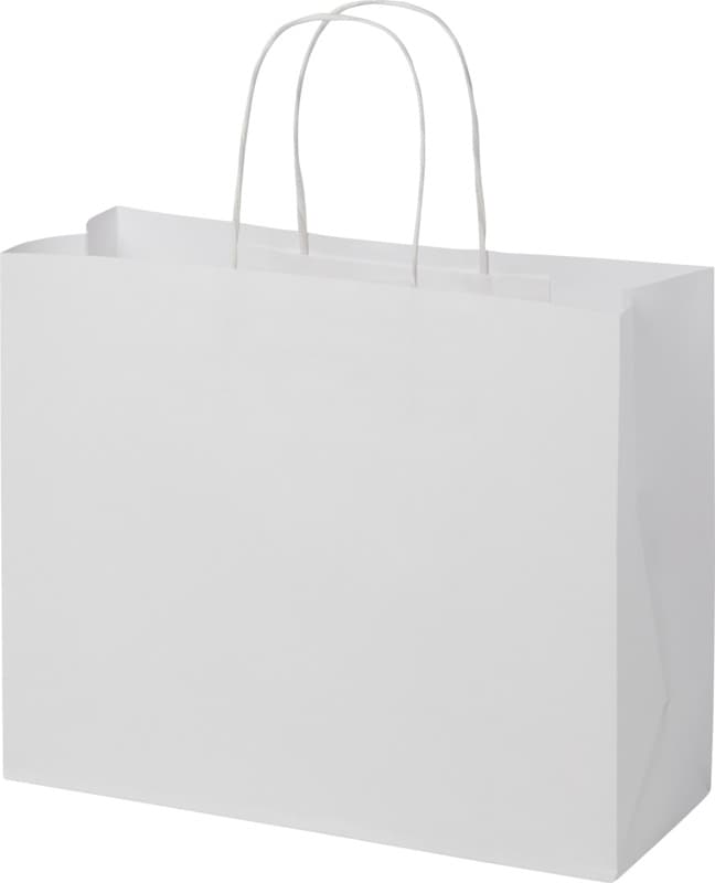 Kraft 120 g/m2 paper bag with twisted handles - 31 x 12 x 25 cm 4