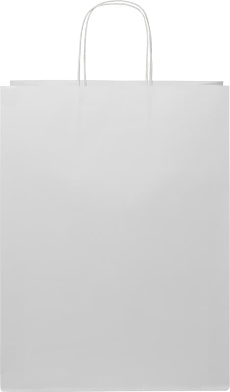 Kraft 120 g/m2 paper bag with twisted handles - 31 x 12 x 41 cm 3