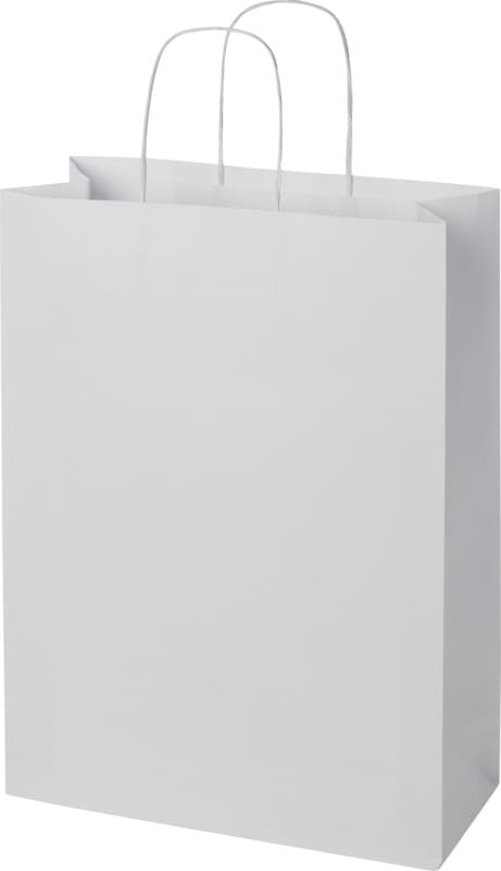 Kraft 120 g/m2 paper bag with twisted handles - 31 x 12 x 41 cm 4