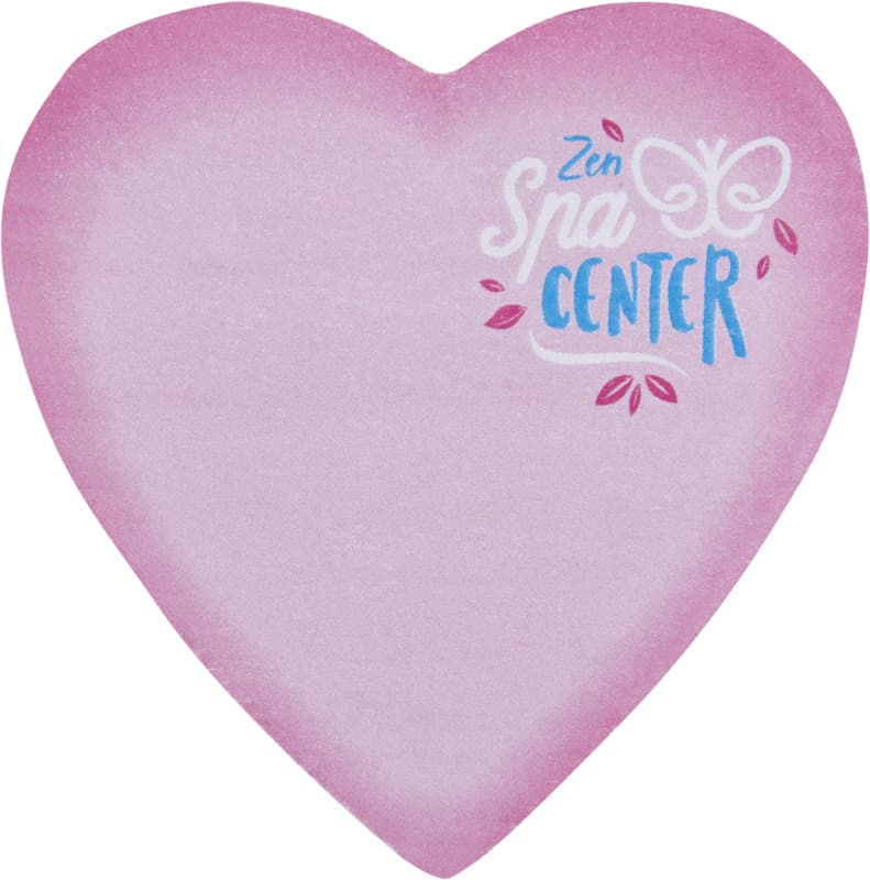 Sticky-Mate® heart-shaped recycled sticky notes 5
