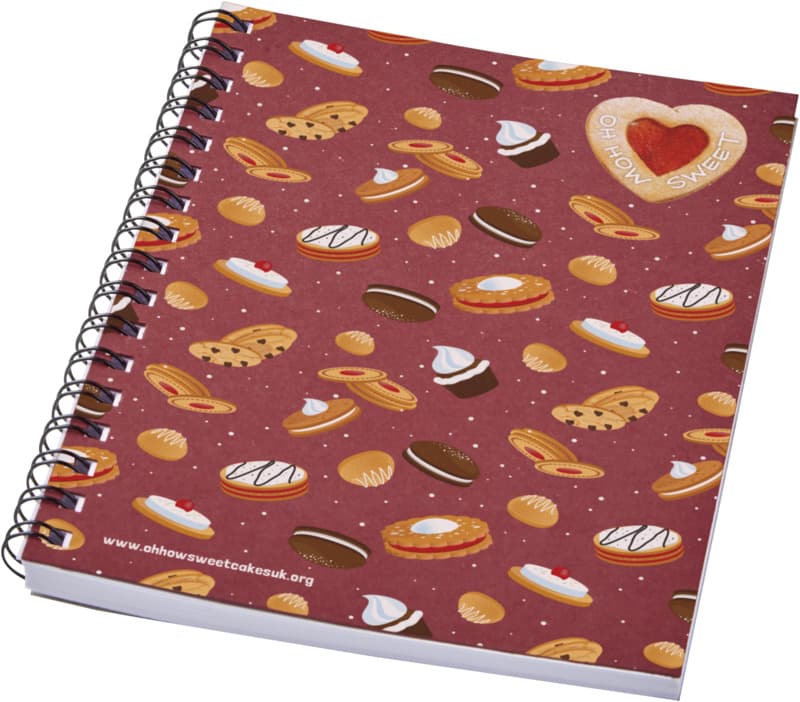 Desk-Mate® A6 colour spiral notebook 5