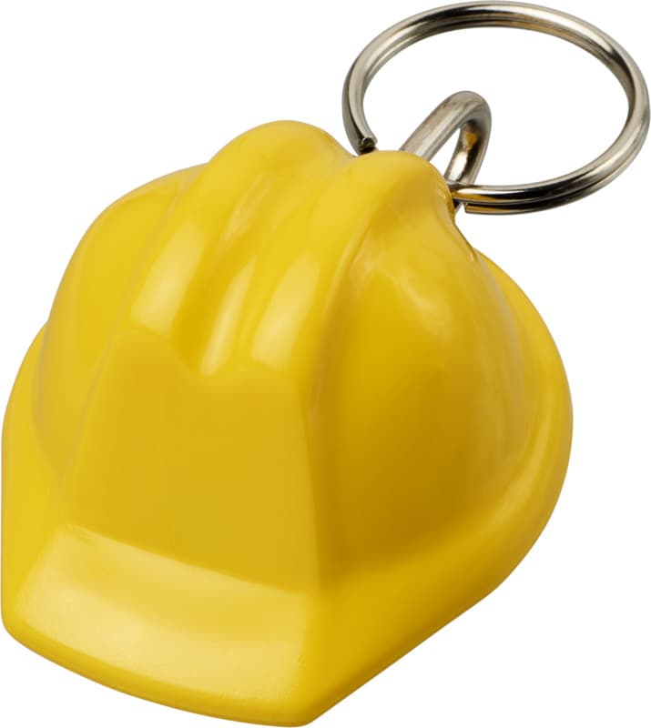 Kolt hard hat-shaped recycled keychain