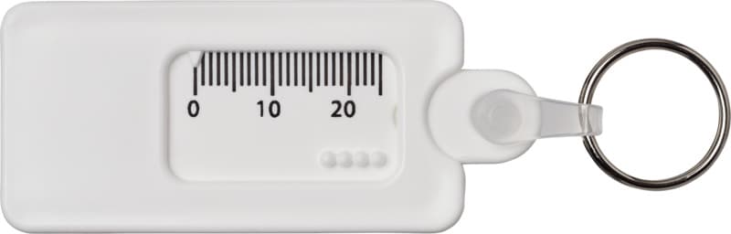 Kym recycled tyre tread check keychain 2