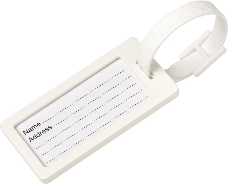 River recycled window luggage tag