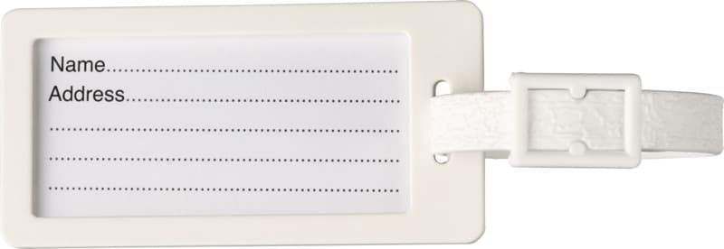 River recycled window luggage tag 2
