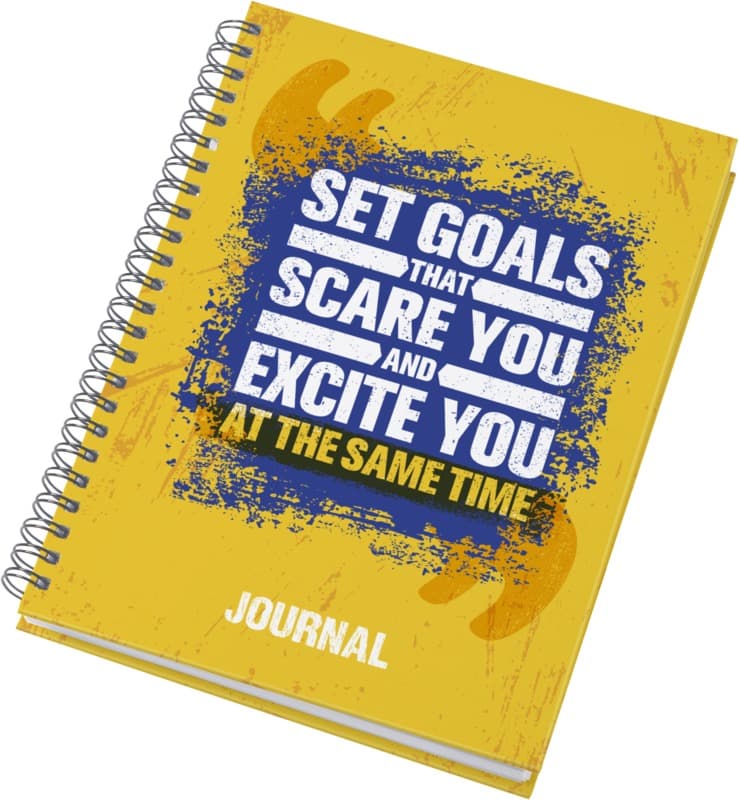 Desk-Mate® A5 hard cover journal 5