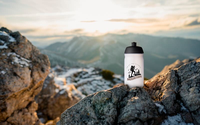 HydroFlex™ Clear 500 ml squeezy sport bottle 4