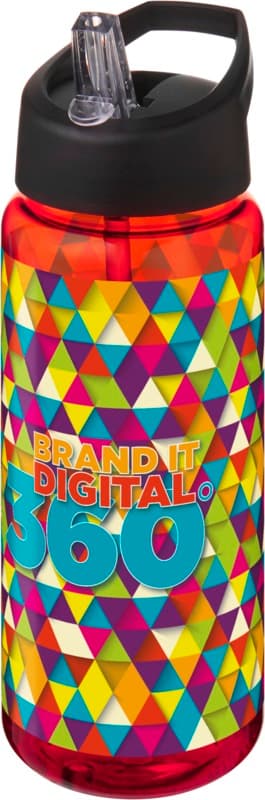 H2O Active® Octave Tritan™ 600 ml spout lid sport bottle 3