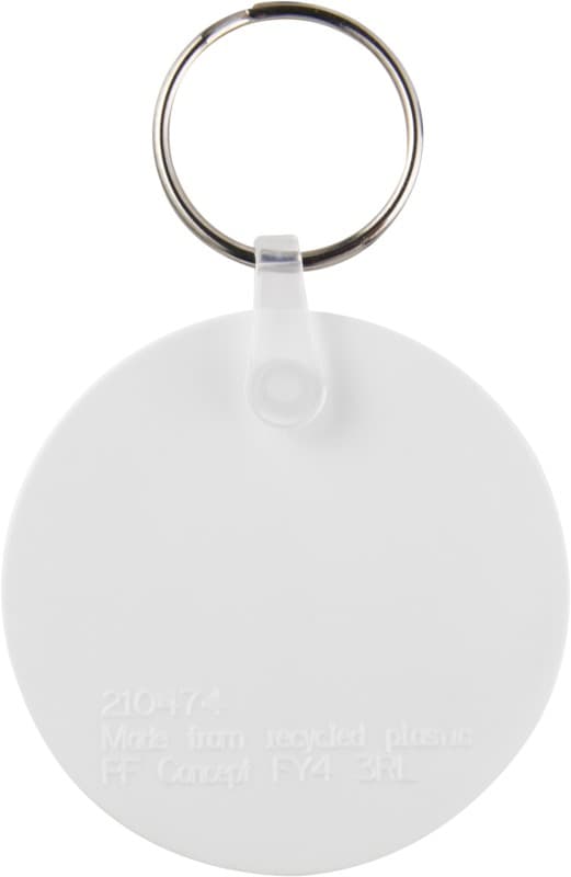 Tait circle-shaped recycled keychain 3