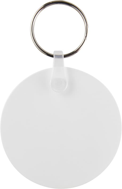 Tait circle-shaped recycled keychain 2