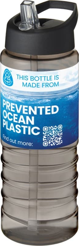 H2O Active® Eco Treble 750 ml spout lid sport bottle  4