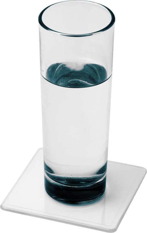 Renzo square plastic coaster 3