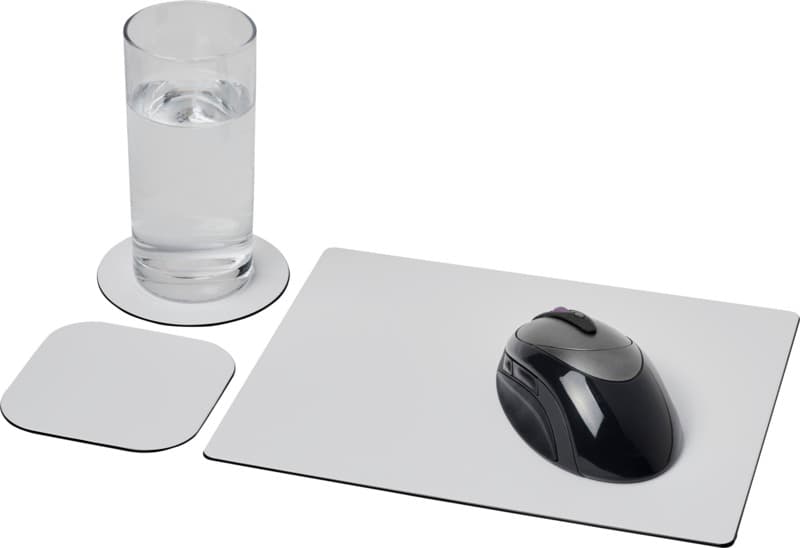 Brite-Mat® mouse mat and coaster set combo 1