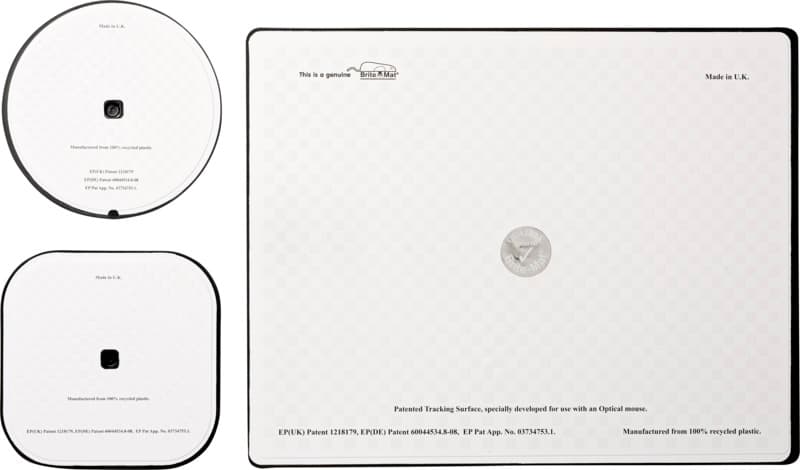 Brite-Mat® mouse mat and coaster set combo 1 3