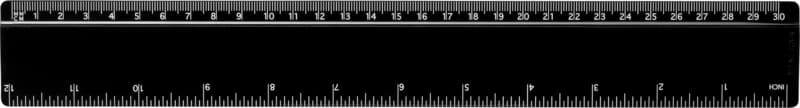 Terran 30 cm ruler from 100% recycled plastic 2