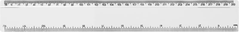Renzo 30 cm plastic ruler 2