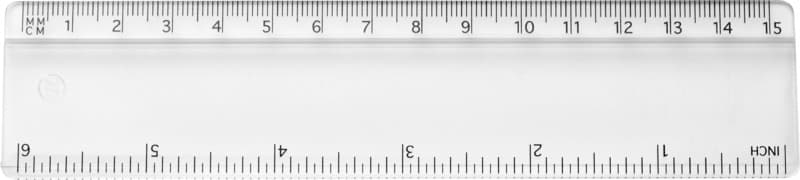 Renzo 15 cm plastic ruler 2