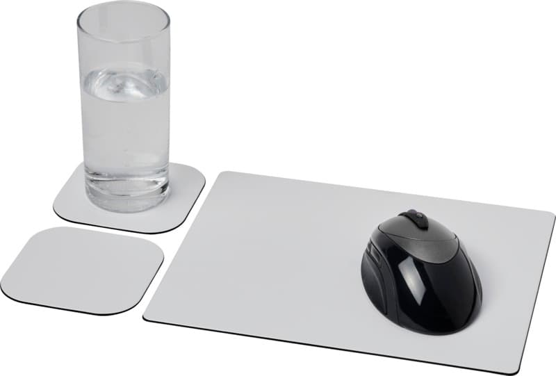 Brite-Mat® mouse mat and coaster set combo 3
