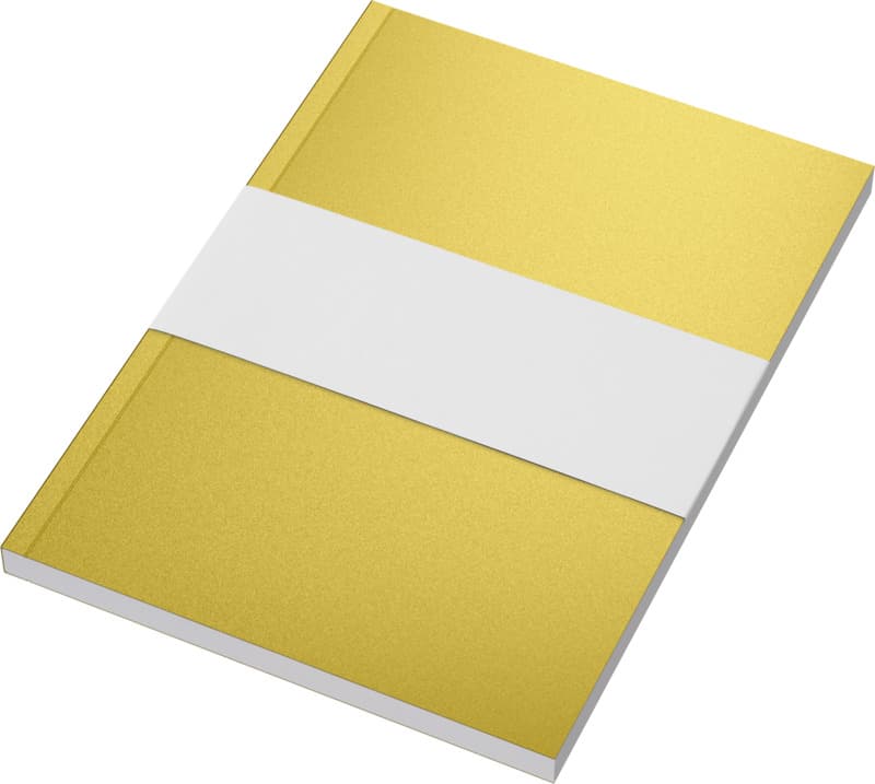 Novella Austen A5 metallic soft cover notebook - 100 sheets 5