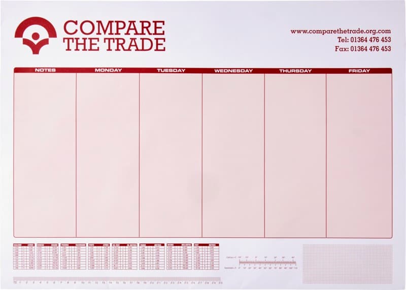 Desk-Mate® A3 notepad 2