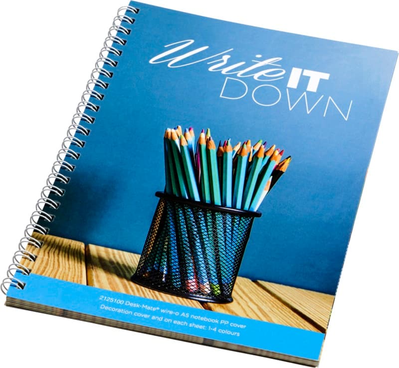 Desk-Mate® A5 spiral notebook 5