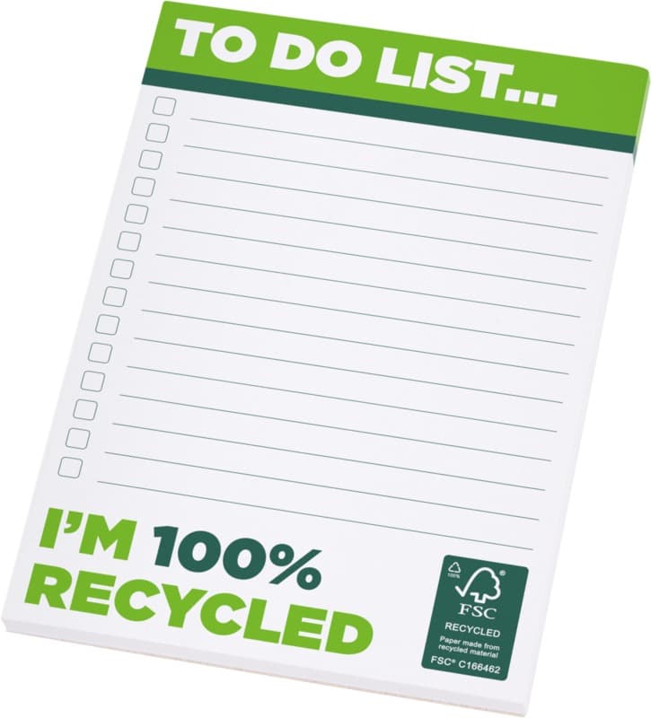 Desk-Mate® A6 recycled notepad