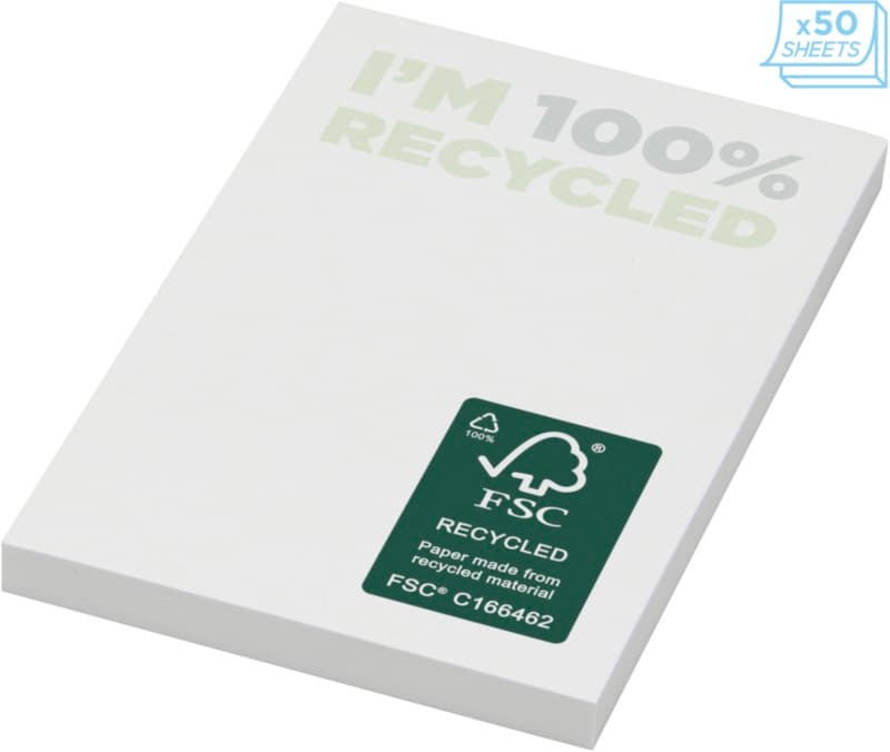 Sticky-Mate® recycled sticky notes 50 x 75 mm  4