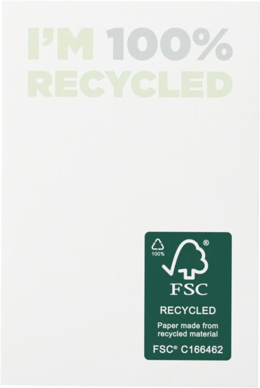Sticky-Mate® recycled sticky notes 50 x 75 mm  2