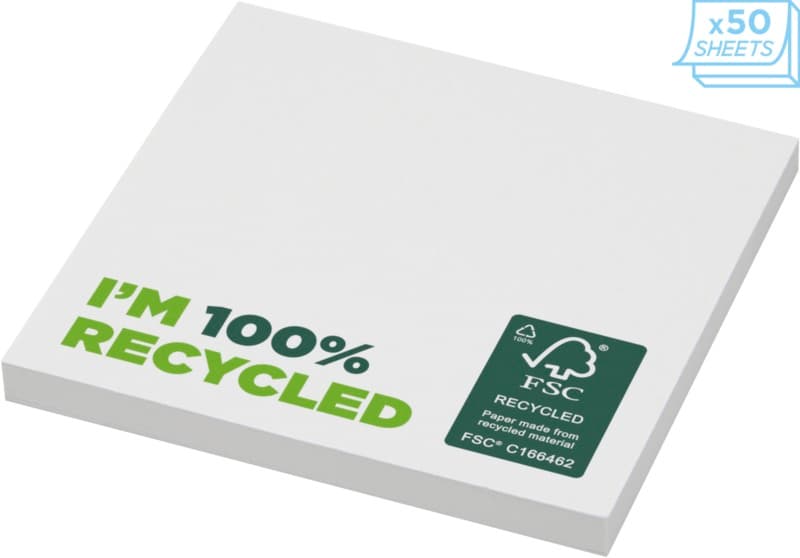 Sticky-Mate® recycled sticky notes 75 x 75 mm 4