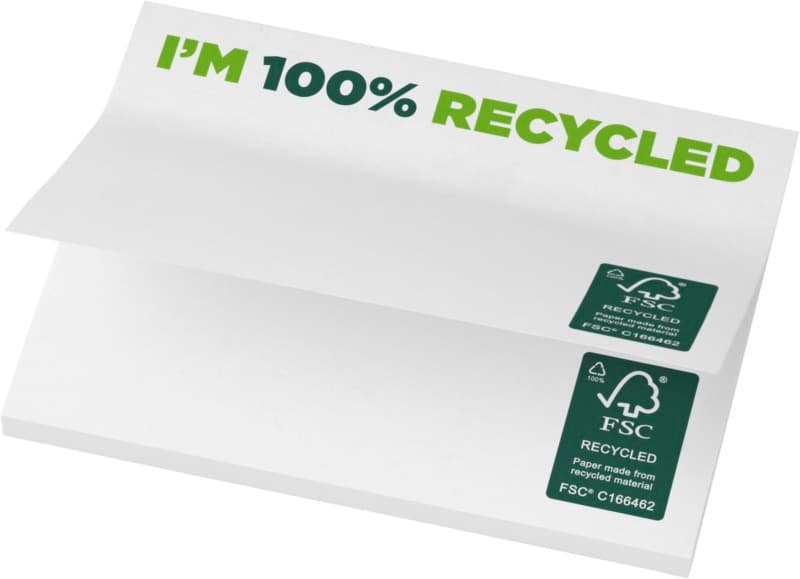Sticky-Mate® recycled sticky notes 100x75 mm